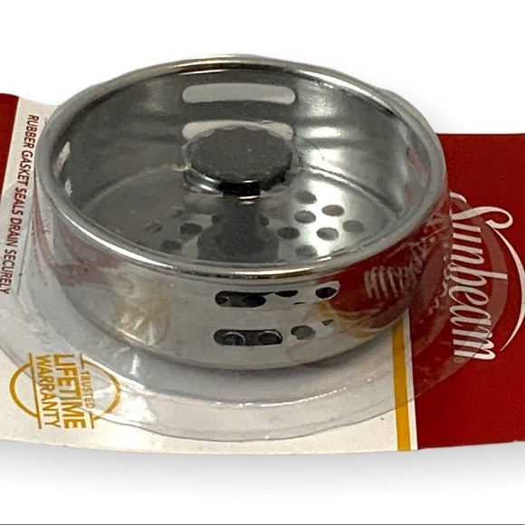 Sunbeam SINK STOPPER & STRAINER Premium Stainless Steel Rust Resistant - Picture 2 of 6